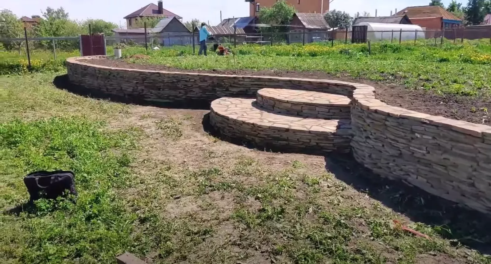 Подпорная стенка в Нижнем Новгороде — фото 2
